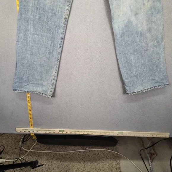 Edwin Jeans Mens Selvedge 505X Light Blue Straight Selvedge Japan Fits 28x28